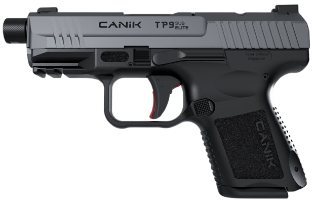 Pistolet CANIK TP9 SUB ELITE CUSTOM Tungsten cal.9x19