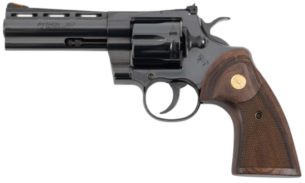 Revolver COLT PYTHON Bleui 4 1/4" cal.357 Magnum