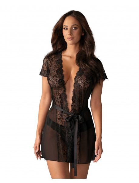 Alluria Peignoir - Noir